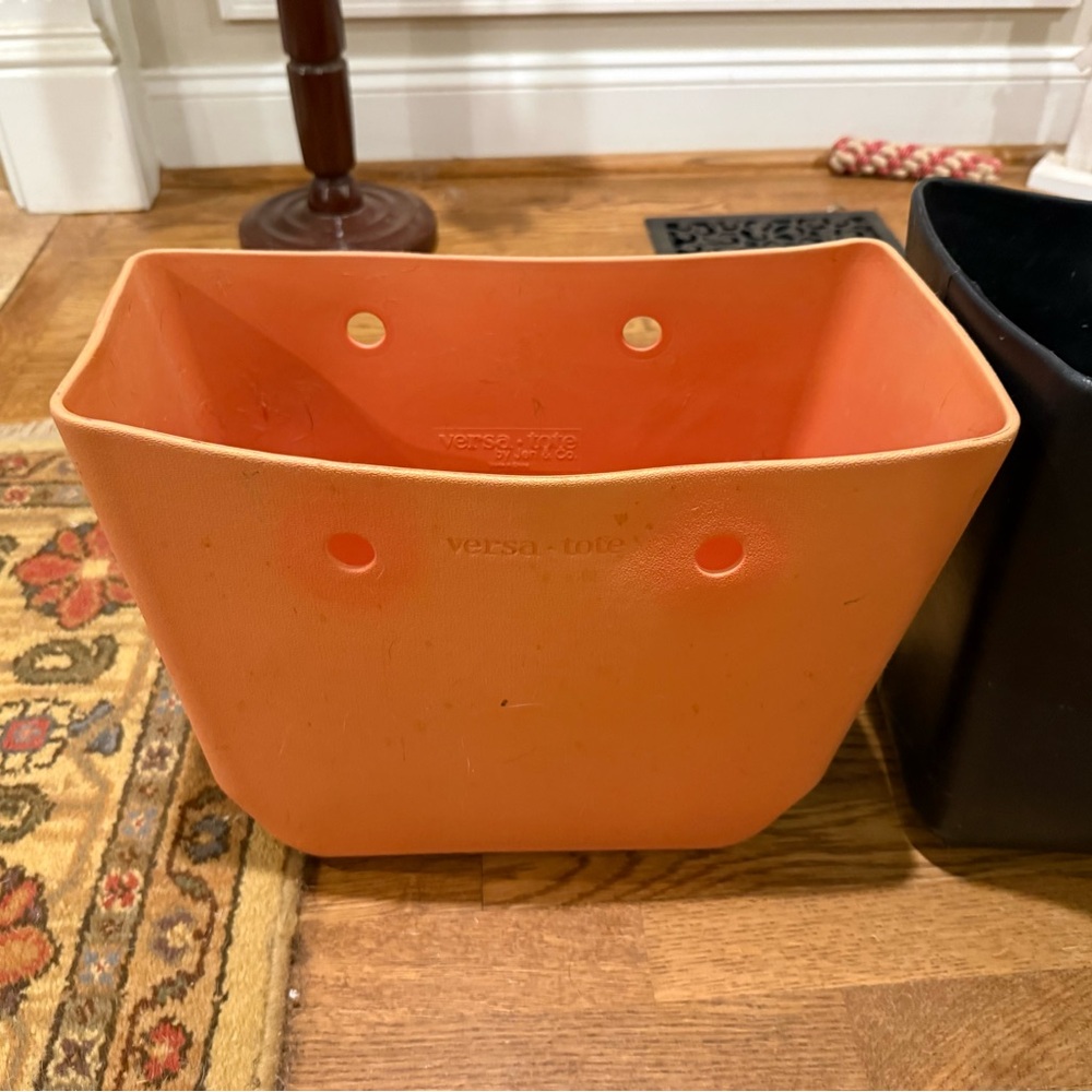 3 Versa Totes -black, coral, dark taupe